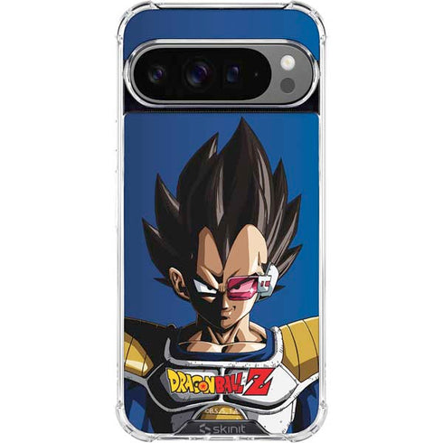 Dragon Ball Z Vegeta Portrait Google Pixel 10 Pro XL Clear Case